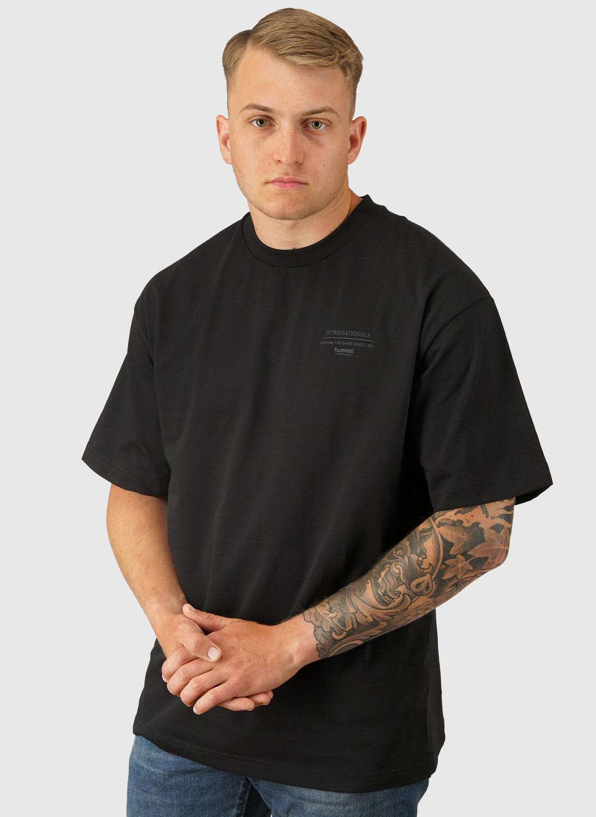 Loose Kick Off Club T-Shirt - Black