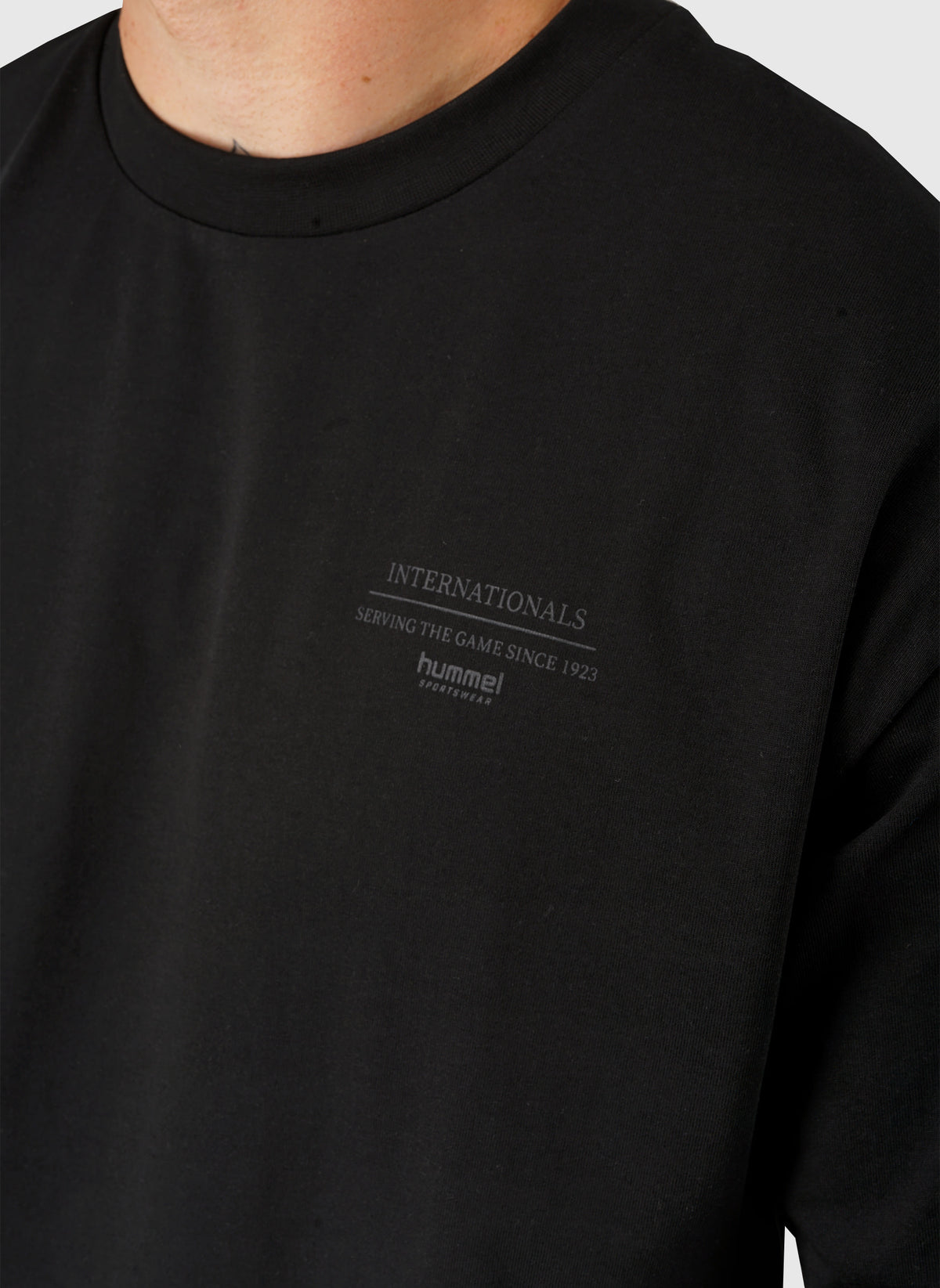 Loose Kick Off Club T-Shirt - Black