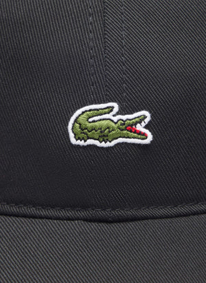 Front Logo Baseball Cap - Black