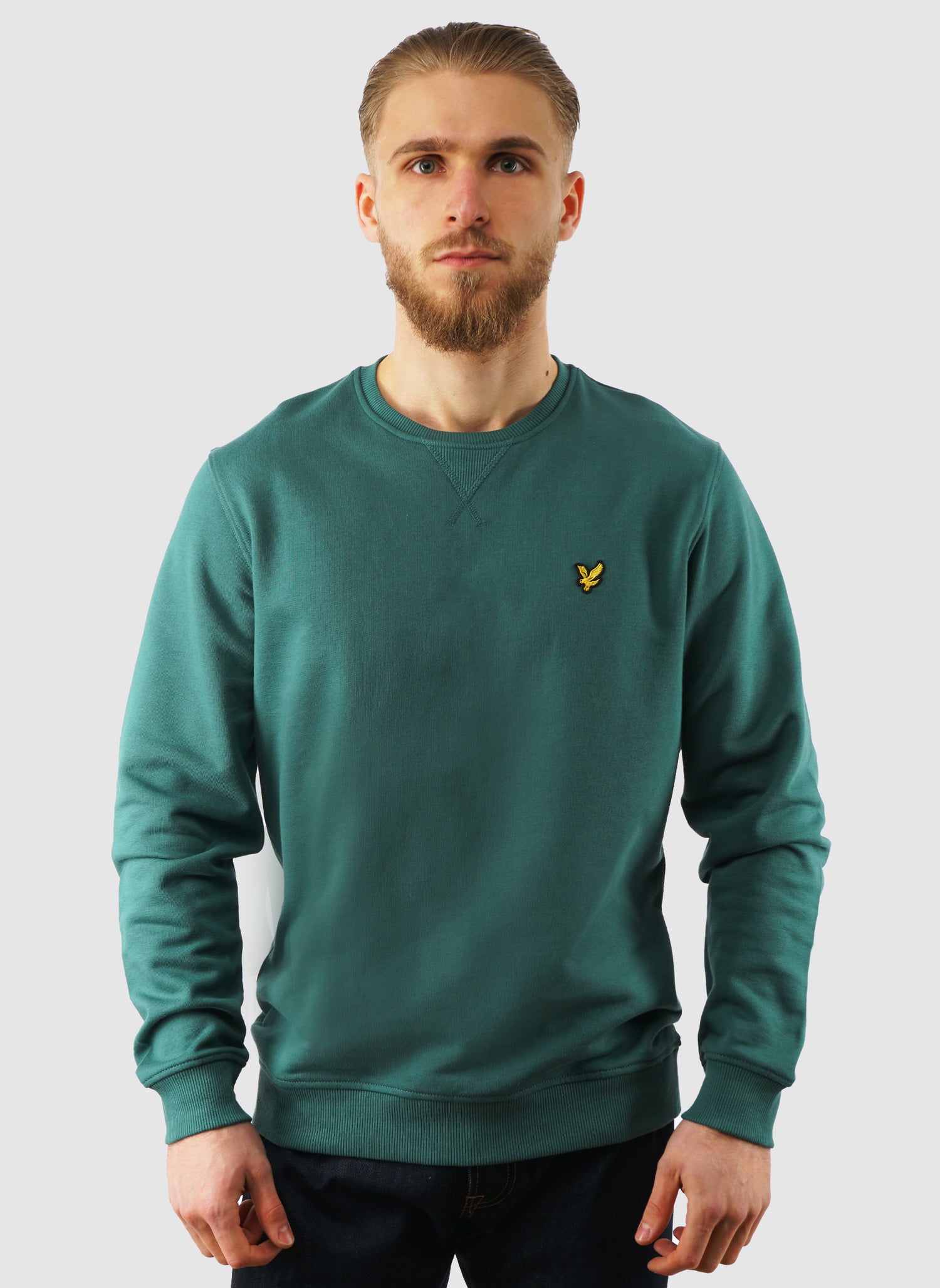 Crew Neck Sweatshirt - Everglade