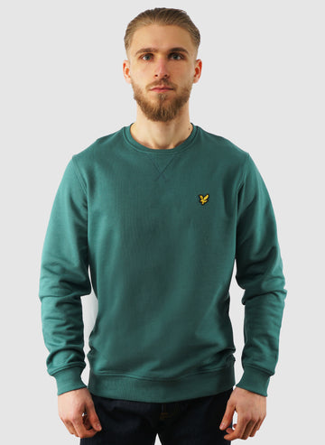 Crew Neck Sweatshirt - Everglade
