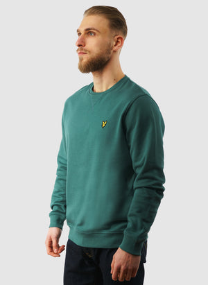 Crew Neck Sweatshirt - Everglade