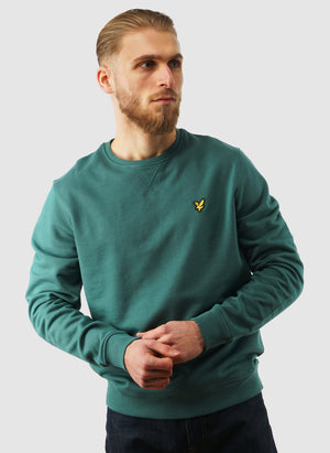 Crew Neck Sweatshirt - Everglade