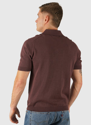 Anholt Cotton Paper Polo - Shale