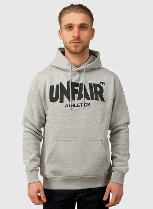 Classic Label Hoodie - Grey Melange