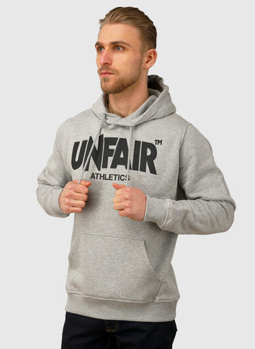 Classic Label Hoodie - Grey Melange