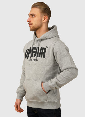 Classic Label Hoodie - Grey Melange
