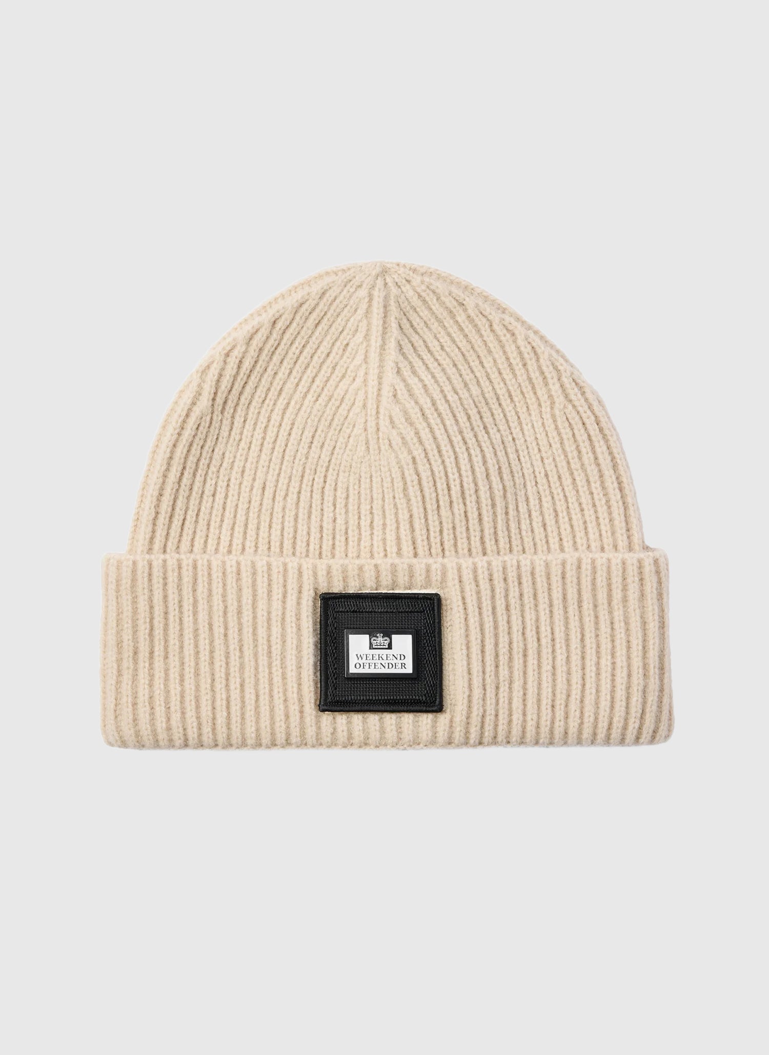 Palmyra Rib Beanie - Calcium