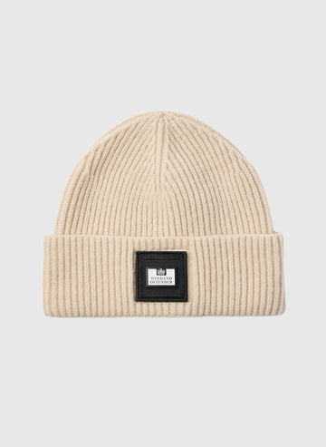 Palmyra Rib Beanie - Calcium