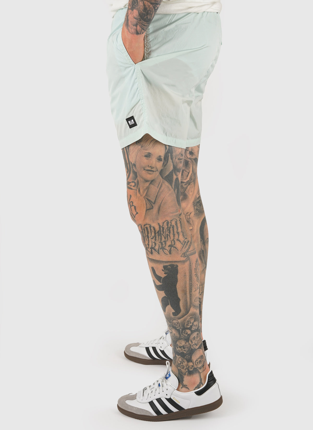 Stacks Swim Short - Light Green