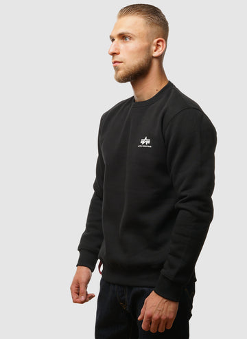 Basic Small Logo Sweatshirt - Black