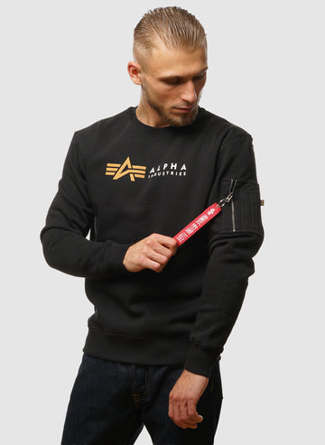Alpha Label Sweatshirt - Black