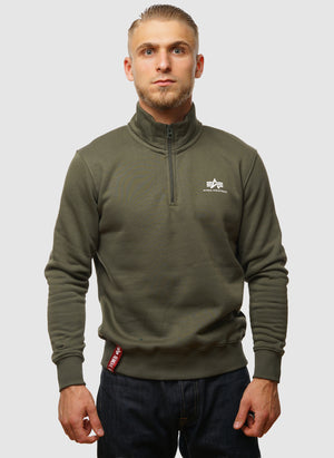 Half-Zip Sweatshirt - Dark Olive