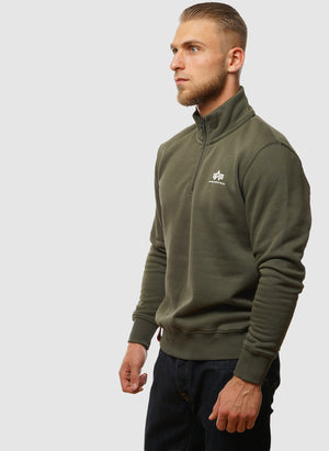 Half-Zip Sweatshirt - Dark Olive