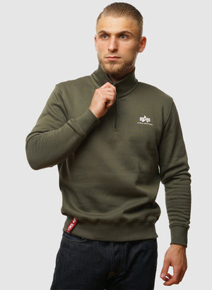 Half-Zip Sweatshirt - Dark Olive