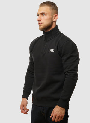 Half-Zip Sweatshirt - Black