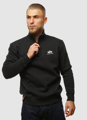 Half-Zip Sweatshirt - Black