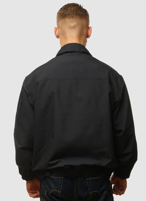 Brushed Track Top - Black