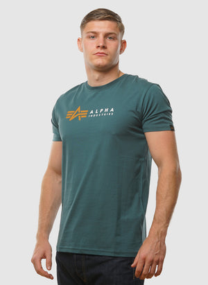 Alpha Label T-Shirt - Force Green