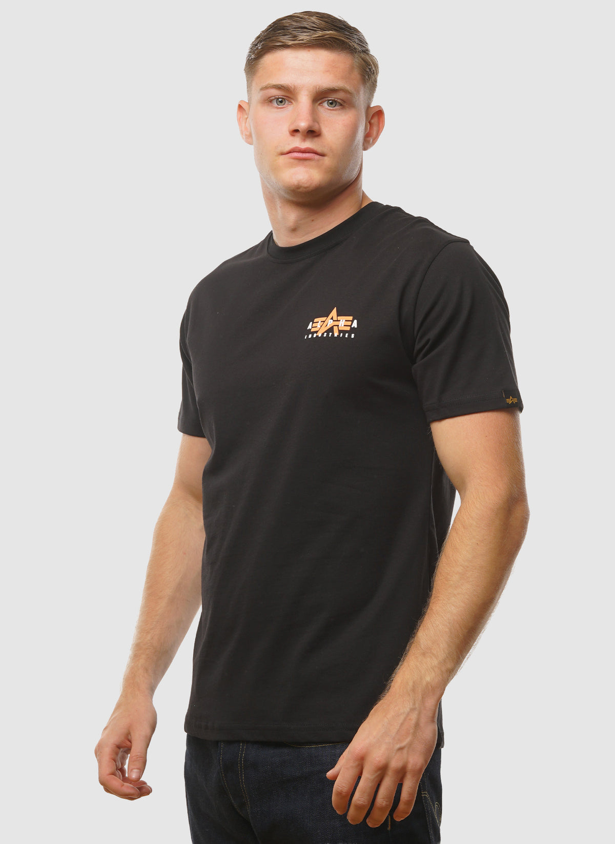 Puff Print Logo T-Shirt - Black