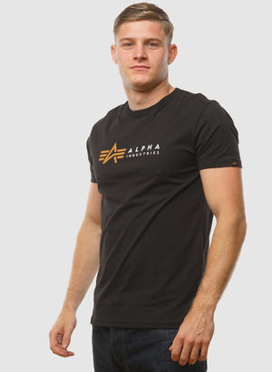 Alpha Label T-Shirt - Black