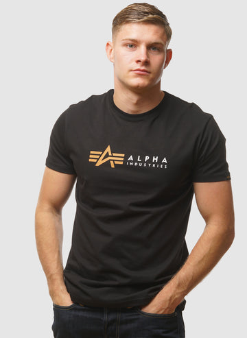 Alpha Label T-Shirt - Black