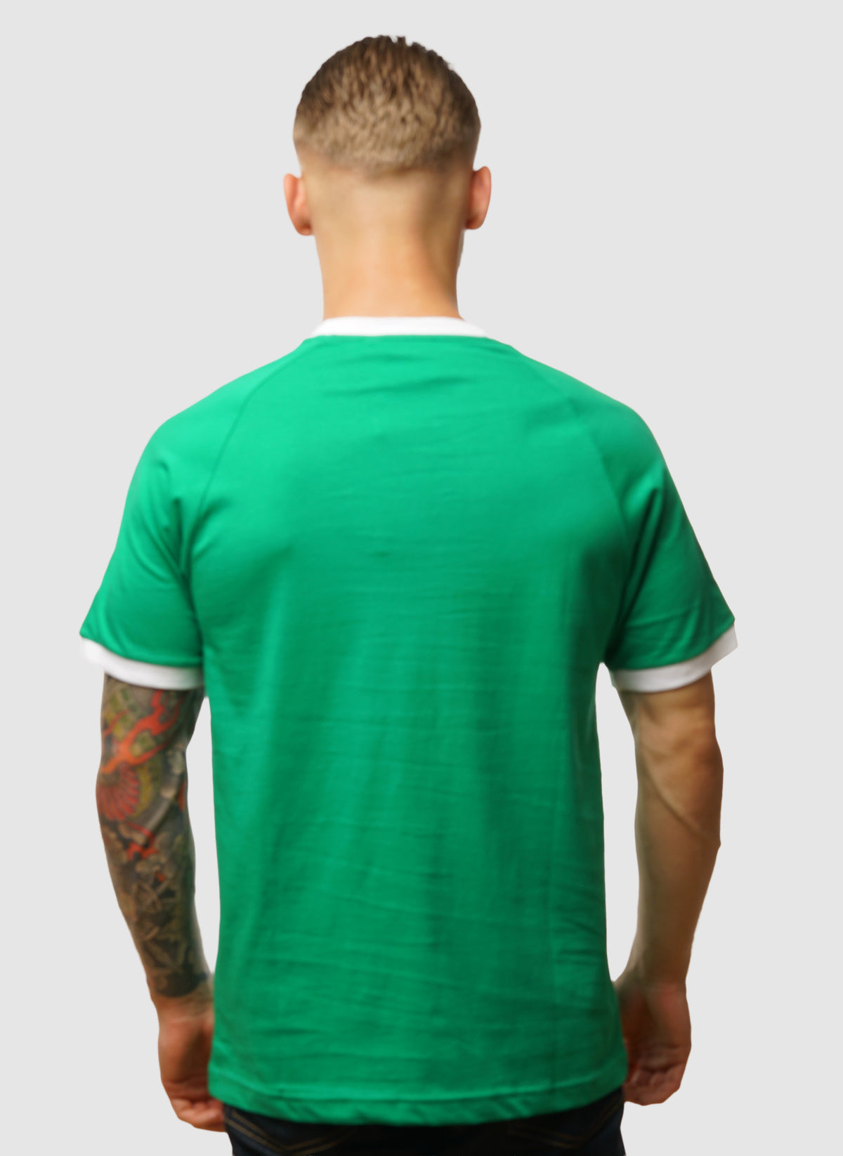 3-Stripes T-Shirt - Green/White