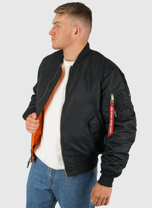 MA-1 Heritage Bomber Jacket - Black