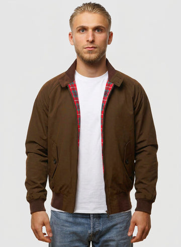 G9 Classic Harrington Jacket - Slate Black