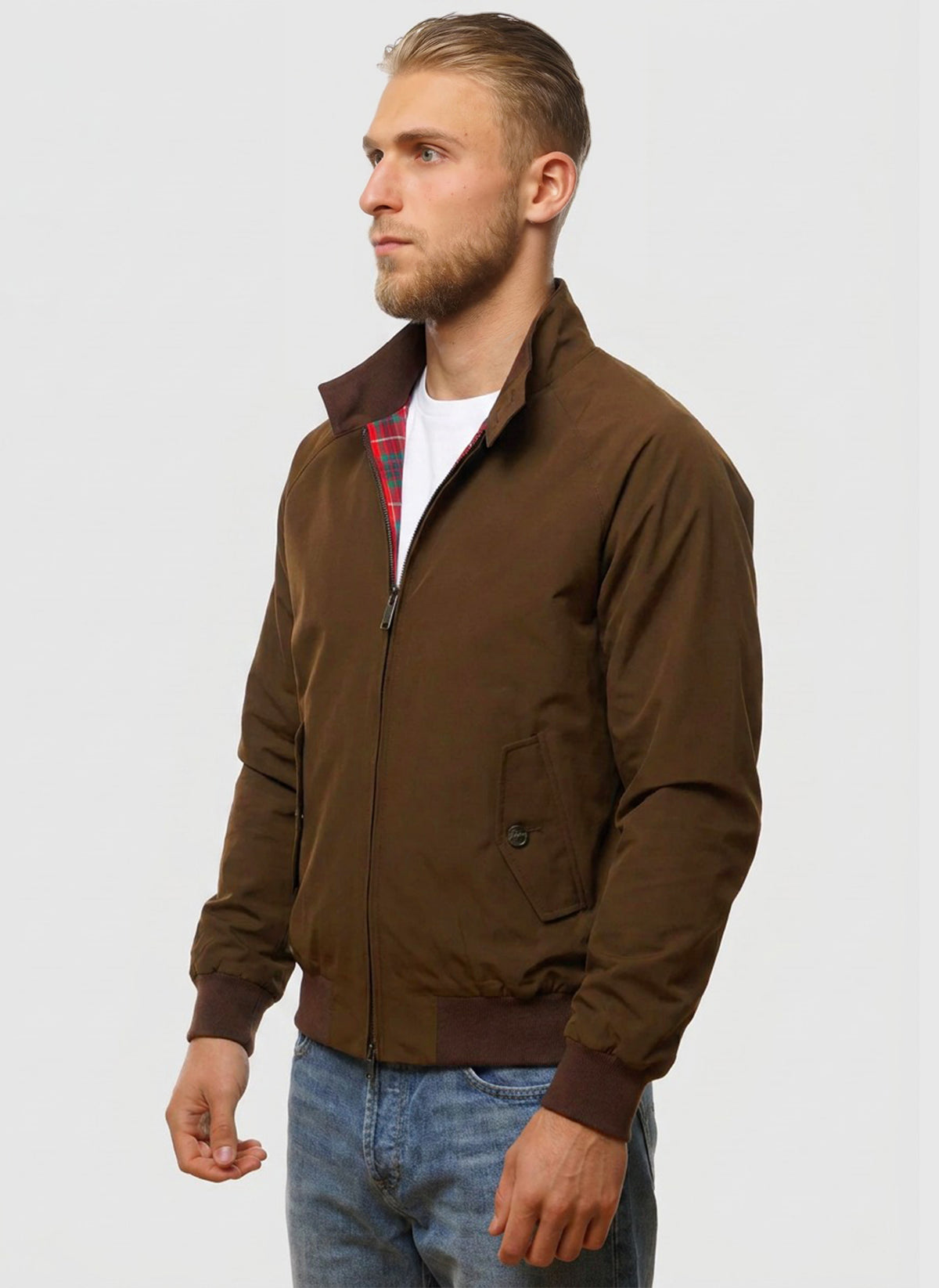 G9 Classic Harrington Jacket - Slate Black