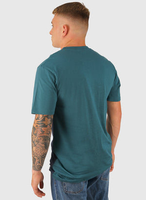 Venire T-Shirt - Navy/Teal
