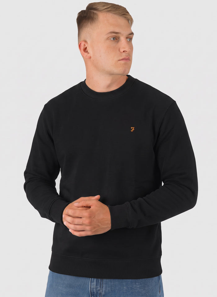 Hemming Crew Sweatshirt - Black