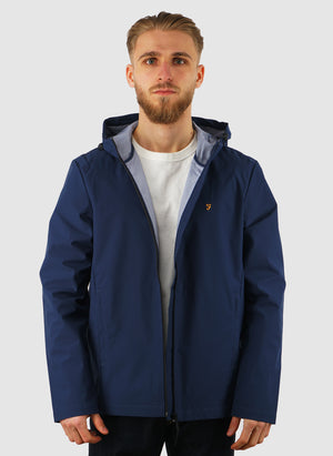 Rhodes Hooded Jacket - Yale