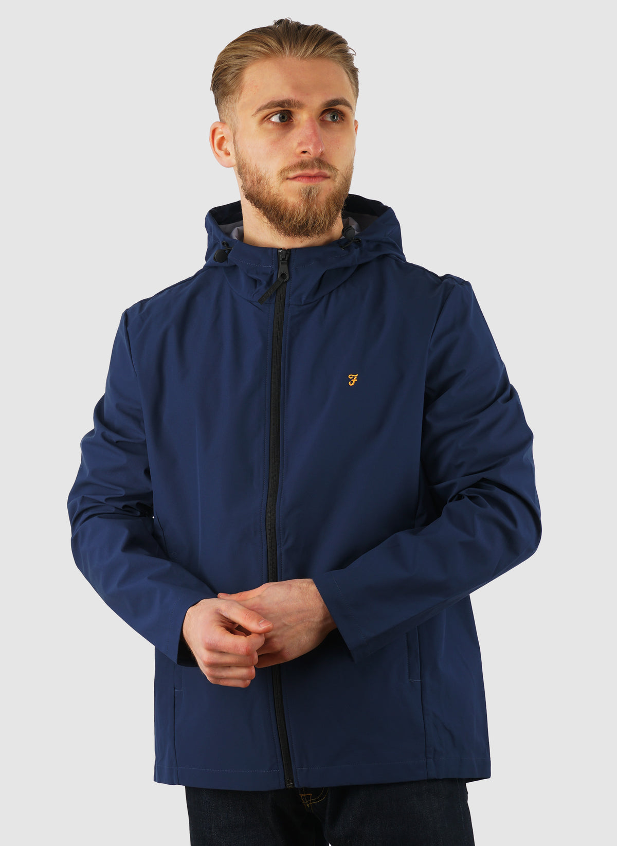 Rhodes Hooded Jacket - Yale