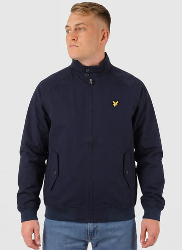 Cotton Harrington Jacket - Dark Navy