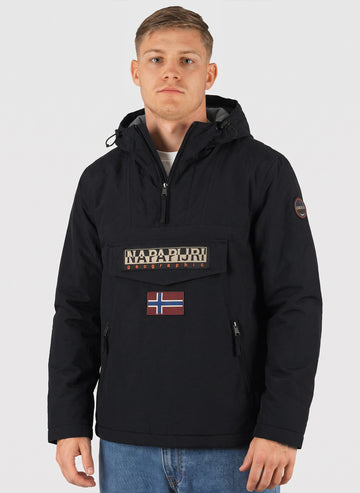 Rainforest Winter Pocket Jacket - Black