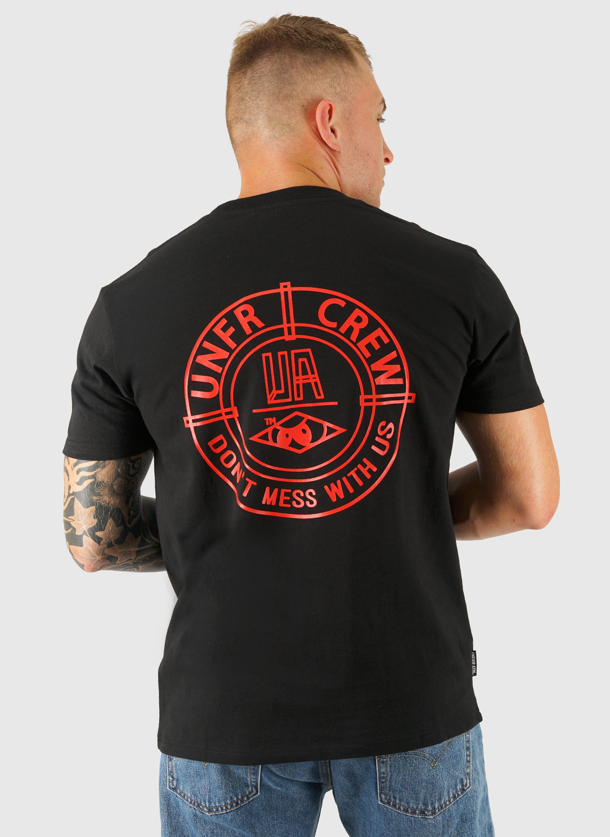 DMWU BP T-Shirt - Black/Red