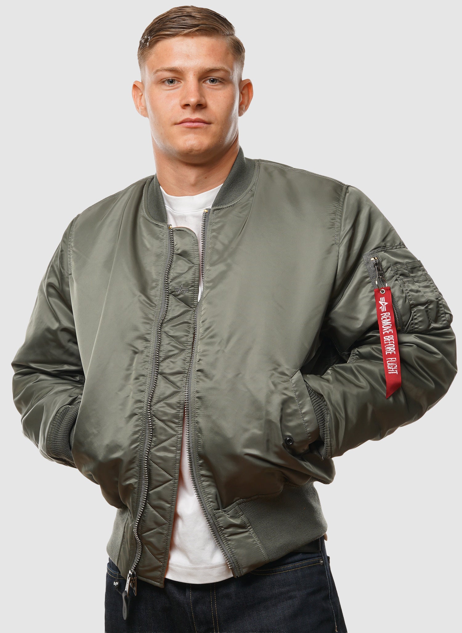MA-1 Heritage Jacket - Vintage Green – The Smart Dresser