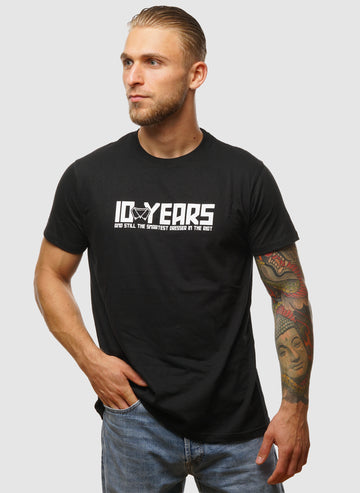 TSD 10 Years T-Shirt - Black