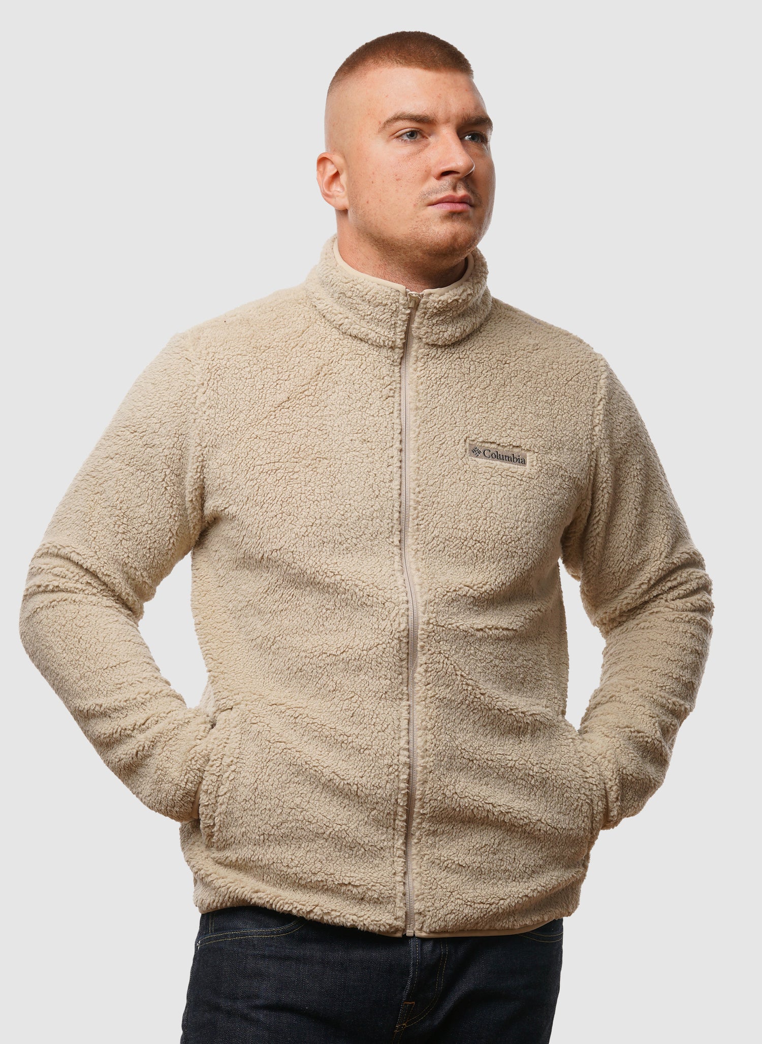 Rugged Ridge III Sherpa Full Zip - Ancient Fossil