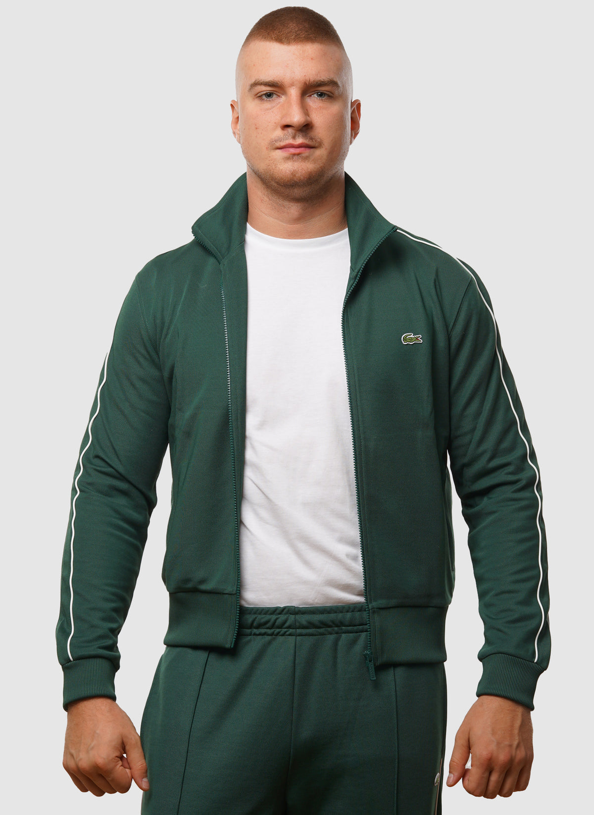 Contrast Line Jacket - Green