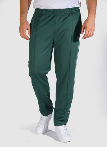 Contrast Line Trackpants - Green
