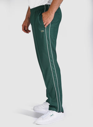 Contrast Line Trackpants - Green