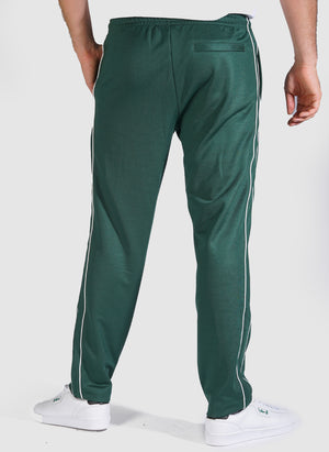 Contrast Line Trackpants - Green