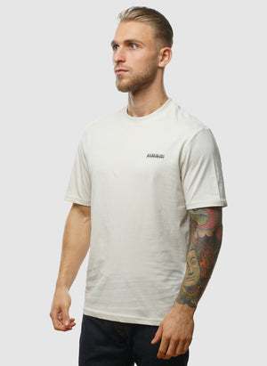 S-Small Box T-Shirt - Beige Dimity