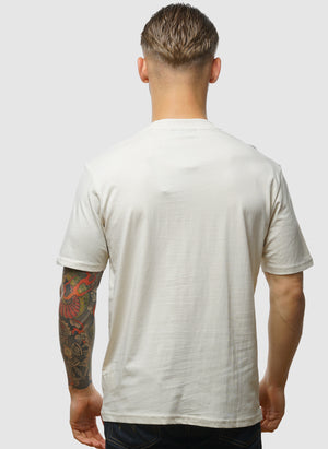 S-Small Box T-Shirt - Beige Dimity