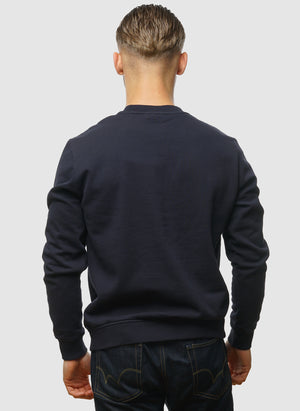 Bali's Crew Neck Sweatshirt - Blu Marine