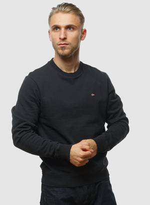 Balis Crew Neck Sweatshirt - Black