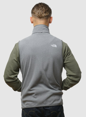 Glacier Fleece Vest - Mid Grey Heather