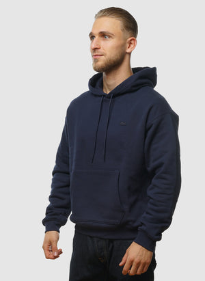 Heavy Fleece Hoodie - Navy Blue